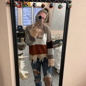 American Threads Sweater